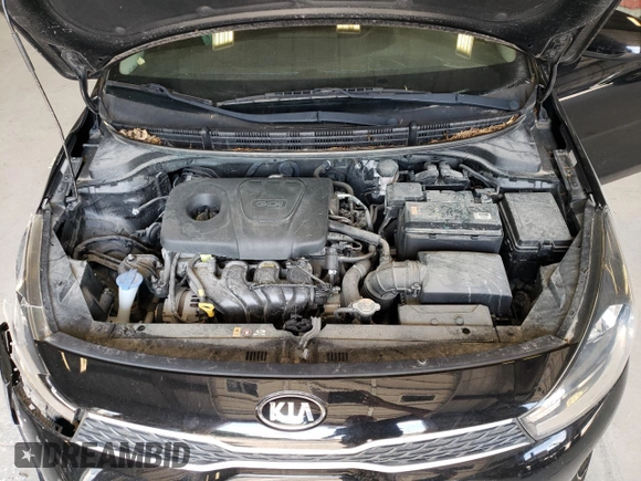 2019 Kia Rio S with VIN 3KPA24AB3KE200547, listed as a Copart auction lot 61729824 with 47,969 mi miles and Salvage Title. Bid and sale history available at DreamBid. Image 12.