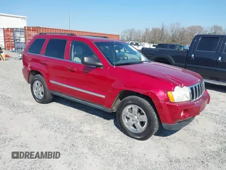 2005 Jeep Grand Cherokee Limited with VIN 1J4HR58N65C618512, listed as a IAAI auction lot 41707308 with 179,234 mi miles. Bid and sale history available at carsss.com. Image 1.