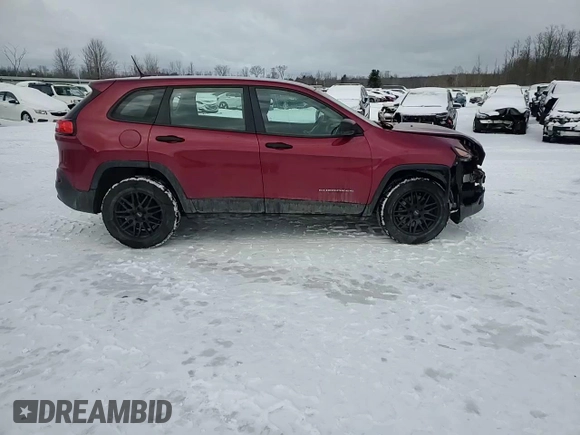 2015 Jeep Cherokee Sport with VIN 1C4PJMAB6FW551901, listed as a Copart auction lot 43526595 with 144,571 mi miles and Non repairable. Bid and sale history available at DreamBid. Image 12.