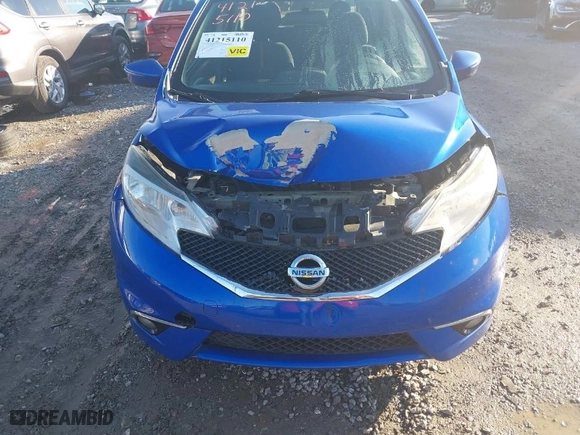 2015 Nissan Versa Note S with VIN 3N1CE2CP2FL357472, listed as a IAAI auction lot 41215110 with 104,091 mi miles. Bid and sale history available at carsss.com. Image 6.
