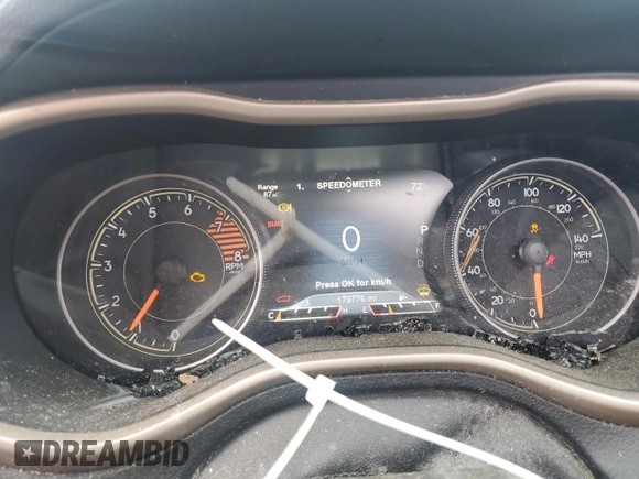 2017 Jeep Cherokee Limited z VIN 1C4PJMDS5HW515566, wystawiony jako Copart lot #56894535 z przebiegiem 179 776 mil mil oraz Szkoda całkowita • Salvage title. Historia ofert i sprzedaży dostępna na DreamBid. Obrazek 9.