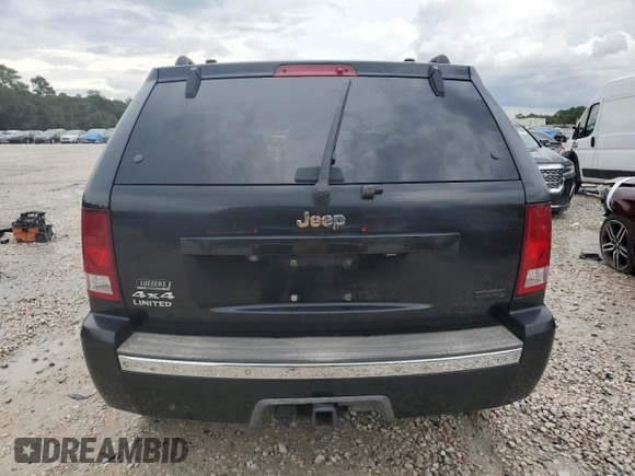 2008 Jeep Grand Cherokee Limited with VIN 1J8HR58N78C196317, listed as a Copart auction lot 64626704 with 309,358 mi miles and Salvage Title. Bid and sale history available at carsss.com. Image 6.