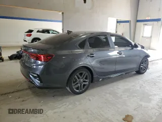 2021 Kia Forte GT-Line z VIN 3KPF34AD1ME391439, wystawiony jako Copart lot #59582645 z przebiegiem 24 988 mil mil oraz Szkoda całkowita • Salvage title. Historia ofert i sprzedaży dostępna na DreamBid. Obrazek 3.