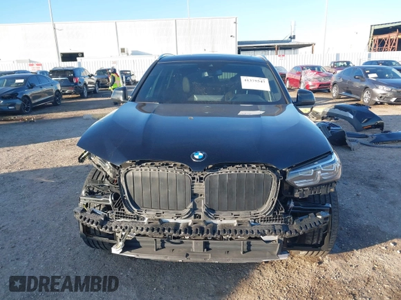 2023 BMW X3 sDrive30i z VIN 5UX43DP03P9N64624, wystawiony jako IAAI lot #41375547 z przebiegiem 28 149 mil mil oraz . Historia ofert i sprzedaży dostępna na DreamBid. Obrazek 13.