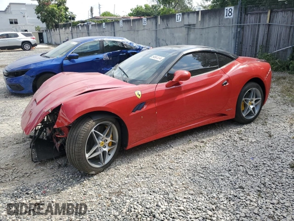 2012 Ferrari California z VIN ZFF65LJA0C0185161, wystawiony jako Copart lot #54987374 z przebiegiem 35 280 mil mil oraz . Historia ofert i sprzedaży dostępna na DreamBid. Obrazek 1.