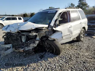 2006 Honda Pilot EX-L with VIN 2HKYF18556H545470, listed as a Copart auction lot 48614675 with Not Provided miles and Salvage Title. Bid and sale history available at DreamBid. Image 1.