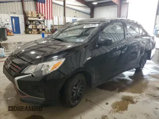 2024 Mitsubishi Mirage ES z VIN ML32FUFJ2RHF06867, wystawiony jako Copart lot #48888375 z przebiegiem 10 140 mil mil oraz Szkoda całkowita • Salvage title. Historia ofert i sprzedaży dostępna na DreamBid. Obrazek 1.