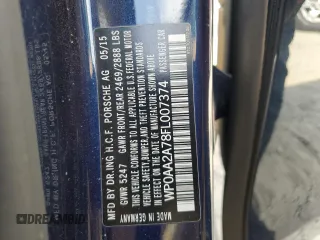 2015 Porsche Panamera 4 z VIN WP0AA2A78FL007374, wystawiony jako Copart lot #45906263 z przebiegiem 121 659 mil mil oraz . Historia ofert i sprzedaży dostępna na DreamBid. Obrazek 12.