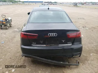 2016 Audi A6 2.0T Premium Plus with VIN WAUGFAFC0GN013166, listed as a Copart auction lot 46199043 with 58,945 mi miles. Bid and sale history available at carsss.com. Image 6.