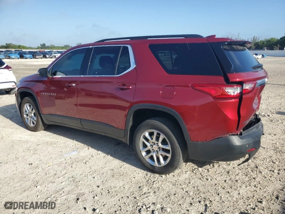 2021 Chevrolet Traverse LT Cloth with VIN 1GNERGKWXMJ238967, listed as a Copart auction lot 51163065 with 46,478 mi miles and Salvage Title. Bid and sale history available at carsss.com. Image 2.