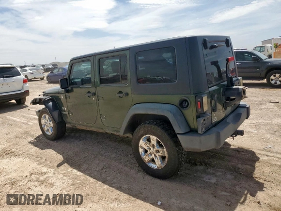 2008 Jeep Wrangler Unlimited X с VIN 1J4GA39128L537191, выставлен на аукционе Copart как лот 56844345 с пробегом 305 764 миль миль и Списание • Salvage title. История ставок и продаж доступна на DreamBid. Изображение 2.