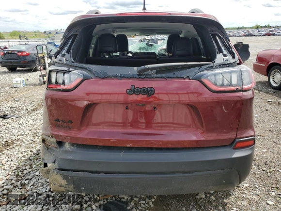 2020 Jeep Cherokee Altitude с VIN 1C4PJMLB8LD564153, выставлен на аукционе Copart как лот 53397325 с пробегом 63 387 миль миль и Списание • Salvage title. История ставок и продаж доступна на DreamBid. Изображение 6.