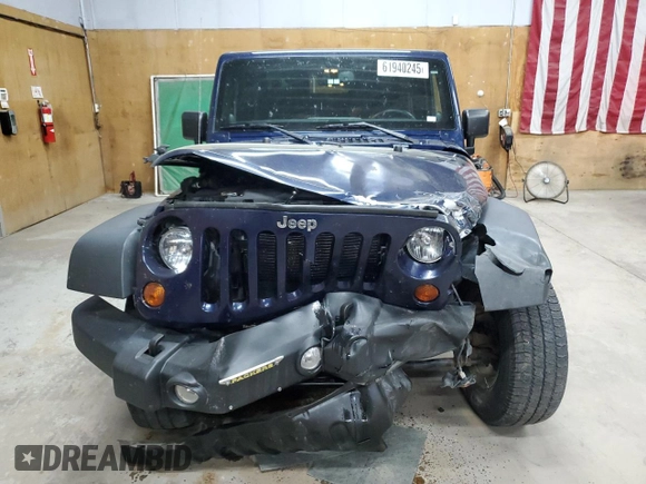 2013 Jeep Wrangler Sport with VIN 1C4AJWAG4DL501929, listed as a Copart auction lot 61940245 with 85,345 mi miles and Clean title. Bid and sale history available at DreamBid. Image 5.