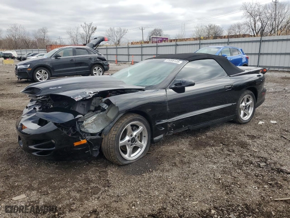 1998 Pontiac Firebird Trans Am with VIN 2G2FV32G9W2226086, listed as a Copart auction lot 51095135 with 55,818 mi miles and Salvage Title. Bid and sale history available at carsss.com. Image 1.