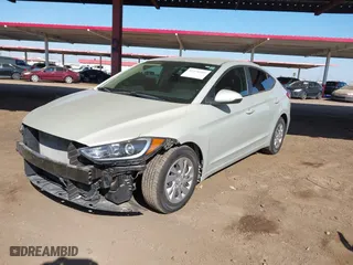 2017 Hyundai Elantra SE with VIN KMHD74LF2HU428852, listed as a IAAI auction lot 41476105 with 48,853 mi miles. Bid and sale history available at carsss.com. Image 18.