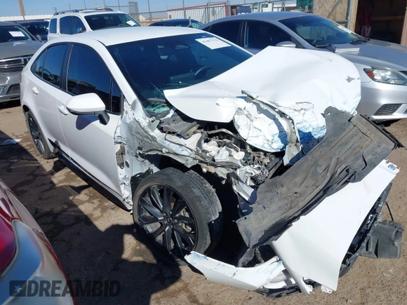 2024 Toyota Corolla SE with VIN 5YFS4MCE0RP178487, listed as a IAAI auction lot 41407176 with 35,087 mi miles and . Bid and sale history available at DreamBid. Image 1.