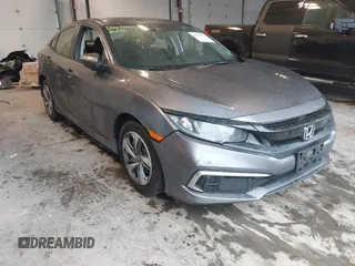 2020 Honda Civic LX with VIN 2HGFC2F64LH525248, listed as a IAAI auction lot 42190010 with Not provided miles and . Bid and sale history available at DreamBid. Image 1.