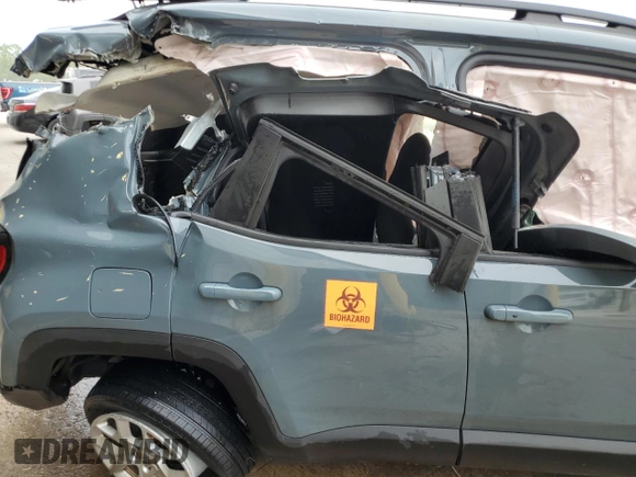 2018 Jeep Renegade Latitude with VIN ZACCJBBB6JPH56383, listed as a Copart auction lot 60690615 with Not provided miles and Non repairable. Bid and sale history available at DreamBid. Image 11.