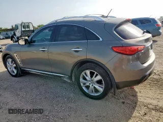 2013 Infiniti FX with VIN JN8CS1MW5DM172149, listed as a Copart auction lot 62589785 with 154,961 mi miles and Salvage title. Bid and sale history available at DreamBid. Image 2.