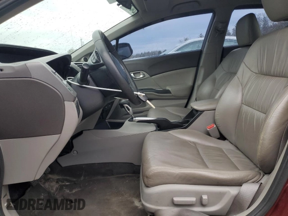 2012 Honda Civic EX-L with VIN 2HGFB2F97CH017465, listed as a Copart auction lot 52401685 with 178,359 mi miles and Clean Title. Bid and sale history available at DreamBid. Image 7.