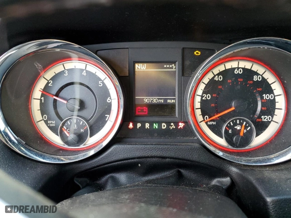 2018 Dodge Grand Caravan GT with VIN 2C4RDGEG8JR336576, listed as a Copart auction lot 42743365 with 90,730 mi miles and Salvage Title. Bid and sale history available at carsss.com. Image 9.