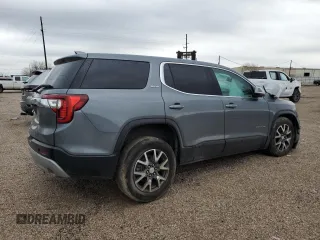 2020 GMC Acadia SLE z VIN 1GKKNKLA1LZ167028, wystawiony jako Copart lot #42650345 z przebiegiem Nie podano mil oraz Czysty tytuł • Clean title. Historia ofert i sprzedaży dostępna na DreamBid. Obrazek 3.