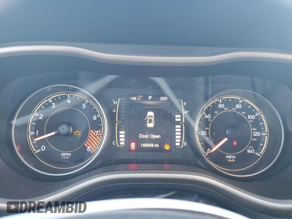 2014 Jeep Cherokee Altitude with VIN 1C4PJMCS9EW232388, listed as a Copart auction lot 82842674 with 169,458 mi miles and Salvage Title. Bid and sale history available at carsss.com. Image 9.