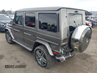 2016 Mercedes-Benz G-Class AMG G 63 with VIN WDCYC7DF8GX247425, listed as a IAAI auction lot 40947034 with 95,869 mi miles. Bid and sale history available at carsss.com. Image 3.