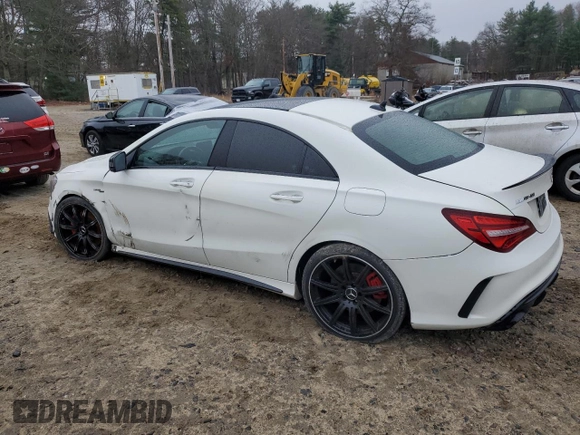 2018 Mercedes-Benz CLA with VIN WDDSJ5CB6JN541063, listed as a Copart auction lot 82601314 with 81,185 mi miles and Clean Title. Bid and sale history available at carsss.com. Image 2.