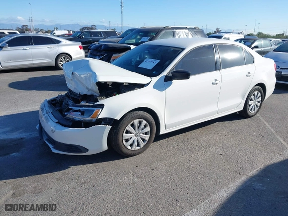 2013 Volkswagen Jetta Sedan S with VIN 3VW2K7AJ6DM292059, listed as a IAAI auction lot 41707783 with 127,254 mi miles. Bid and sale history available at carsss.com. Image 17.