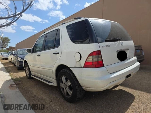 2005 Mercedes-Benz M 350 with VIN 4JGAB57E35A550478, listed as a Copart auction lot 62419825 with 194,395 mi miles and Clean title. Bid and sale history available at DreamBid. Image 3.