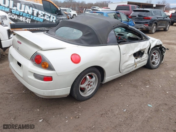 2004 Mitsubishi Eclipse GS with VIN 4A3AE45G64E047445, listed as a IAAI auction lot 41464891 with 207,262 mi miles. Bid and sale history available at carsss.com. Image 4.