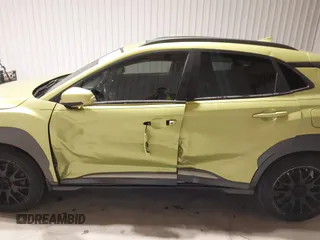 2019 Hyundai Kona Limited with VIN KM8K33A54KU375117, listed as a IAAI auction lot 41154823 with 81,716 mi miles and . Bid and sale history available at DreamBid. Image 14.