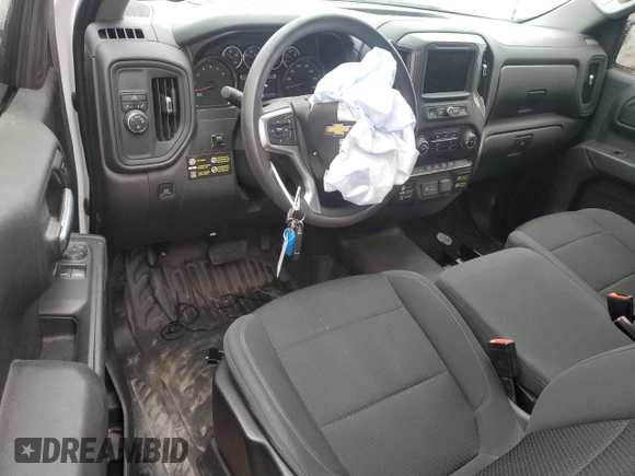 2021 Chevrolet Silverado 1500 Work Truck with VIN 3GCNWAEH9MG275148, listed as a Copart auction lot 75474454 with 34,015 mi miles and Salvage Title. Bid and sale history available at carsss.com. Image 8.