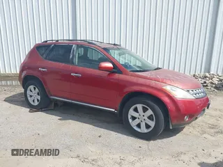 2006 Nissan Murano S z VIN JN8AZ08T46W414322, wystawiony jako IAAI lot #42191195 z przebiegiem Nie podano mil oraz . Historia ofert i sprzedaży dostępna na DreamBid. Obrazek 1.