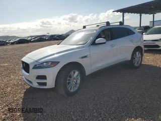 2018 Jaguar F-Pace 20d Prestige with VIN SADCK2FN7JA243858, listed as a Copart auction lot 51918605 with 71,531 mi miles and Clean Title. Bid and sale history available at DreamBid. Image 1.