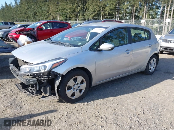 2018 Kia Forte5 LX with VIN KNAFK5A87J5772647, listed as a IAAI auction lot 42003515 with 72,361 mi miles. Bid and sale history available at carsss.com. Image 23.