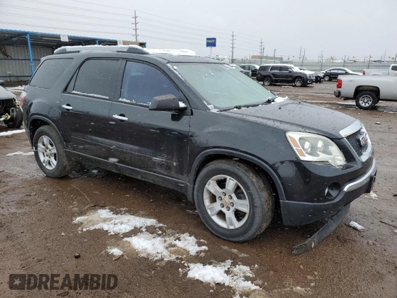 2010 GMC Acadia SLE with VIN 1GKLVLED1AJ181685, listed as a Copart auction lot 82568154 with Not Provided miles and Salvage Title. Bid and sale history available at DreamBid. Image 4.