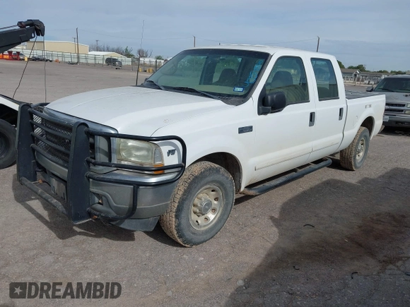 2002 Ford F-250 XL with VIN 1FTNW20L02EB66616, listed as a IAAI auction lot 42254800 with 219,935 mi miles and . Bid and sale history available at DreamBid. Image 2.