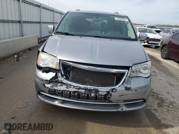 2013 Chrysler Town & Country Limited with VIN 2C4RC1GGXDR647749, listed as a Copart auction lot 43828335 with 107,298 mi miles and Salvage Title. Bid and sale history available at carsss.com. Image 5.