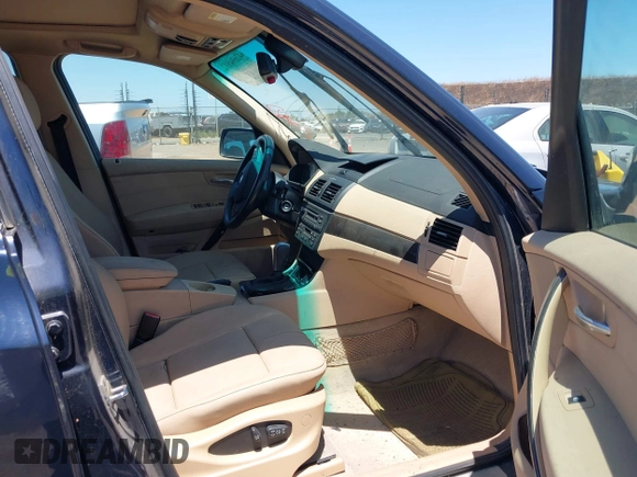 2008 BMW X3 3.0si with VIN WBXPC93468WJ04657, listed as a IAAI auction lot 42694912 with 190,925 mi miles and . Bid and sale history available at DreamBid. Image 5.