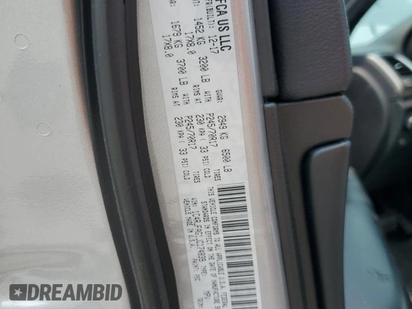 2018 Jeep Grand Cherokee Altitude with VIN 1C4RJFAG1JC174839, listed as a Copart auction lot 59234135 with 95,158 mi miles and Clean title. Bid and sale history available at DreamBid. Image 12.