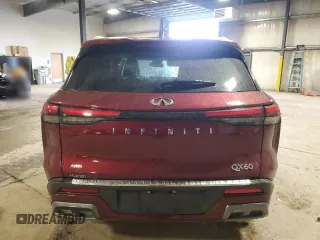 2022 Infiniti QX60 Luxe with VIN 5N1DL1FS8NC342420, listed as a Copart auction lot 79198454 with 43,126 mi miles and Salvage title. Bid and sale history available at DreamBid. Image 6.