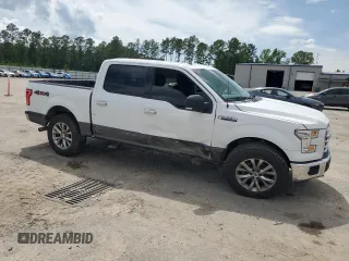 2017 Ford F-150 XL with VIN 1FTEW1EF5HFB16648, listed as a Copart auction lot 59870185 with 228,048 mi miles and Salvage title. Bid and sale history available at DreamBid. Image 4.