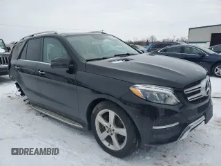 2018 Mercedes-Benz GLE 350 with VIN 4JGDA5HB3JB095365, listed as a Copart auction lot 44522085 with 72,424 mi miles and Salvage Title. Bid and sale history available at DreamBid. Image 4.