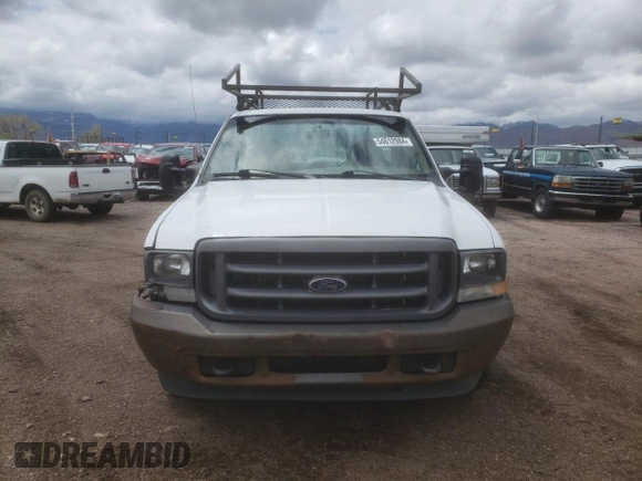 2004 Ford F-250 XL with VIN 3FTNF20L64MA01229, listed as a Copart auction lot 54612984 with 408,254 mi miles and Clean title. Bid and sale history available at DreamBid. Image 5.