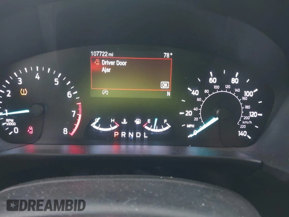 2020 Ford Escape SEL with VIN 1FMCU9H65LUA37178, listed as a IAAI auction lot 42150999 with 107,722 mi miles and . Bid and sale history available at DreamBid. Image 7.