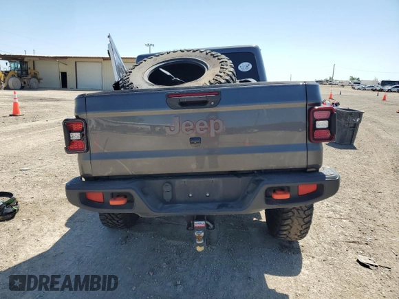 2021 Jeep Gladiator Mojave with VIN 1C6JJTEG7ML582859, listed as a Copart auction lot 51918085 with 92,457 mi miles and Salvage title. Bid and sale history available at DreamBid. Image 6.