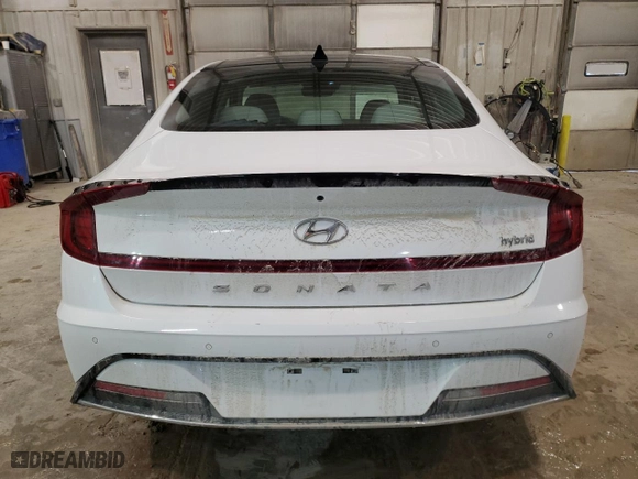 2023 Hyundai Sonata Hybrid Limited with VIN KMHL54JJ9PA072134, listed as a Copart auction lot 88530755 with 25,223 mi miles and Salvage Title. Bid and sale history available at carsss.com. Image 6.