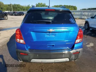 2016 Chevrolet Trax LT with VIN KL7CJLSBXGB600935, listed as a Copart auction lot 69030234 with 154,234 mi miles and Salvage Title. Bid and sale history available at carsss.com. Image 6.